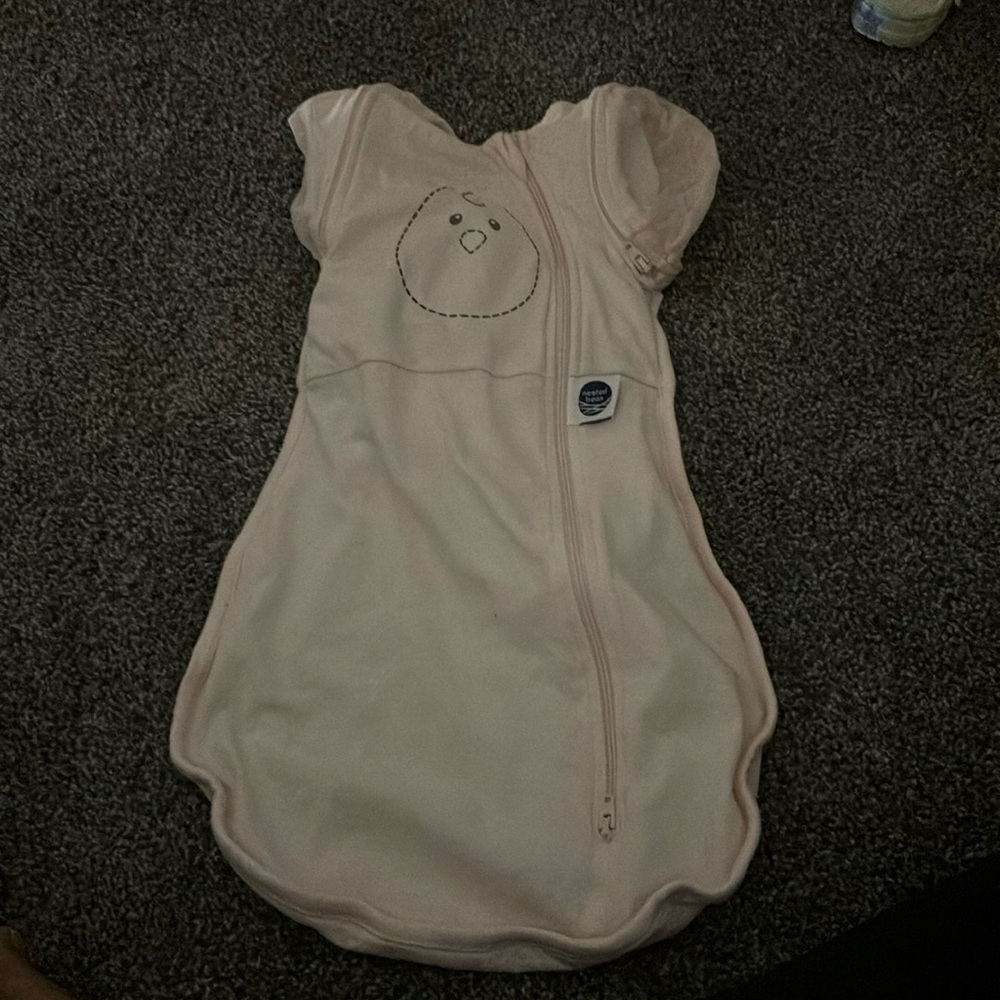 Pink Nested Bean Swaddle